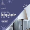 Home Decor Video Ad Template -- Exquisite Lampshades for Sale